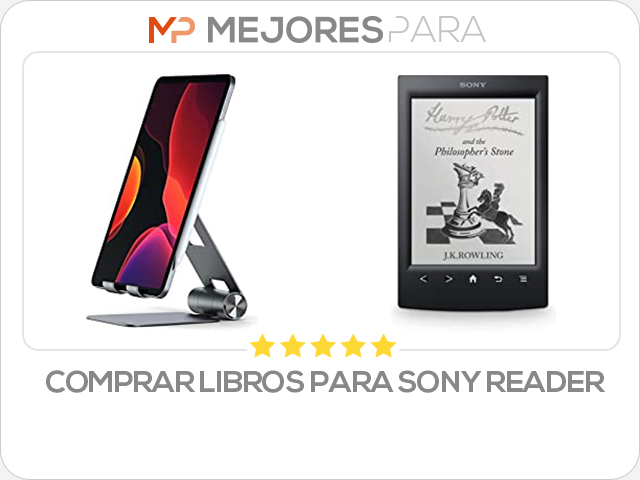 comprar libros para sony reader