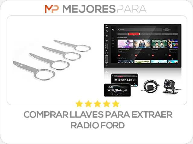 comprar llaves para extraer radio ford