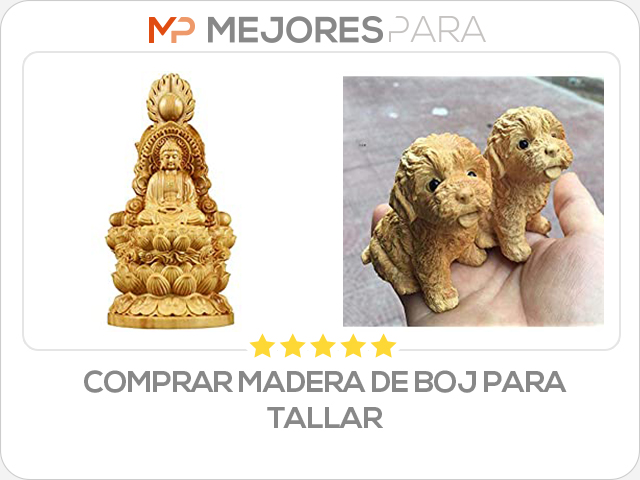 comprar madera de boj para tallar