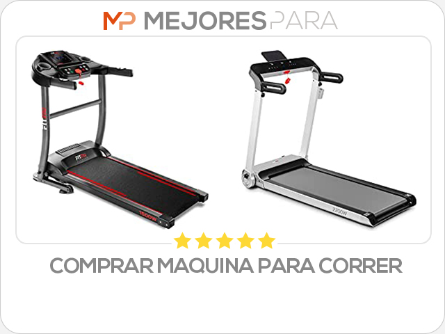 comprar maquina para correr