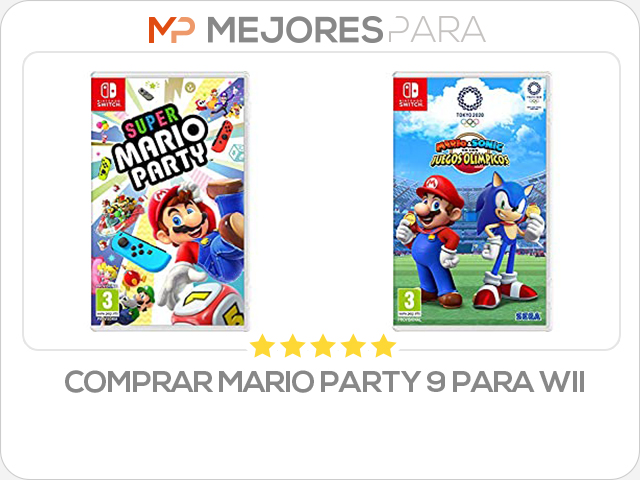 comprar mario party 9 para wii