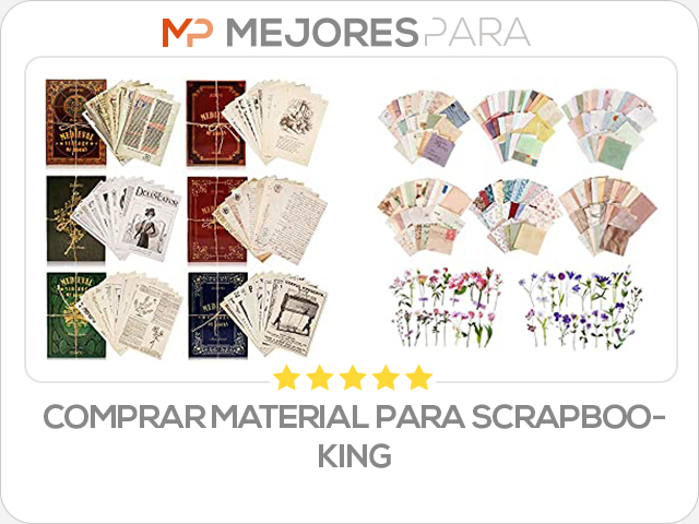 comprar material para scrapbooking