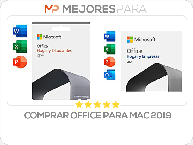 comprar office para mac 2019