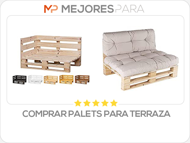 comprar palets para terraza