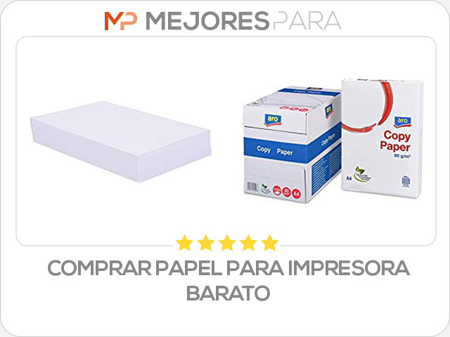 comprar papel para impresora barato