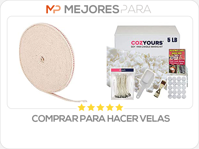 comprar para hacer velas