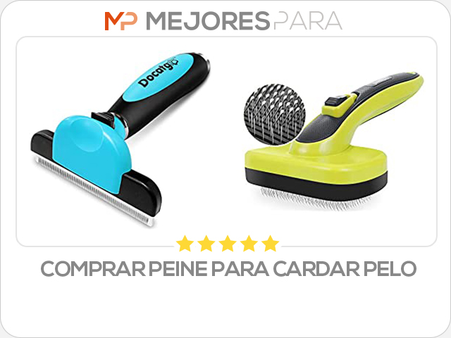 comprar peine para cardar pelo