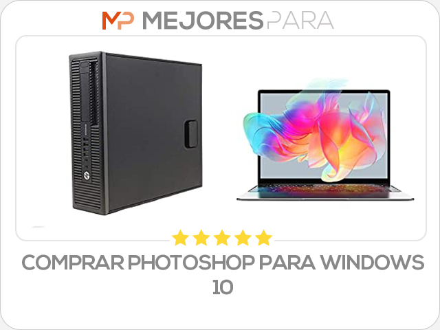 comprar photoshop para windows 10