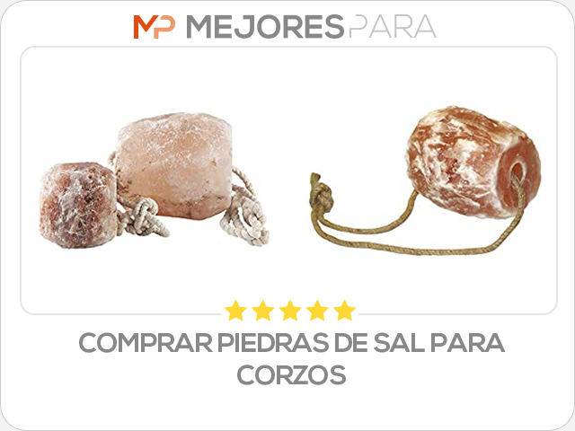 comprar piedras de sal para corzos