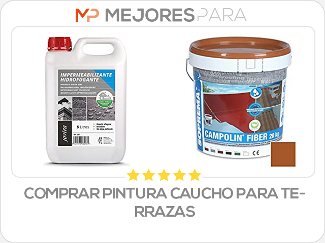 comprar pintura caucho para terrazas