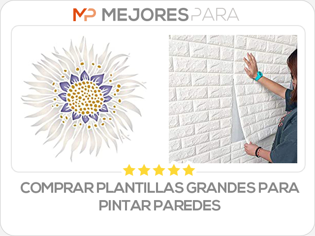 comprar plantillas grandes para pintar paredes