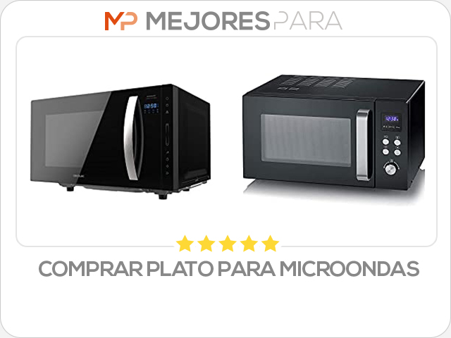 comprar plato para microondas