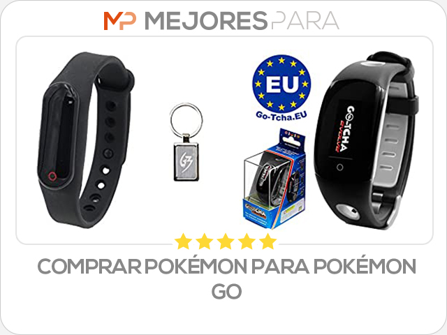 comprar pokémon para pokémon go