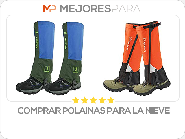 comprar polainas para la nieve