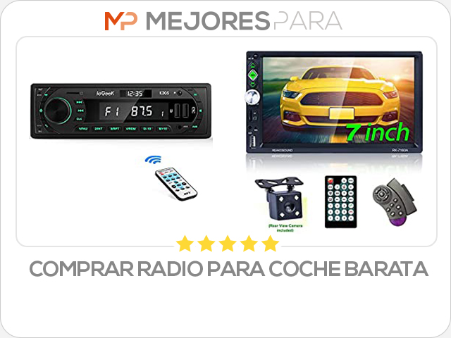 comprar radio para coche barata