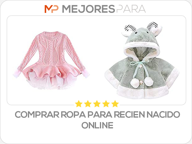 comprar ropa para recien nacido online