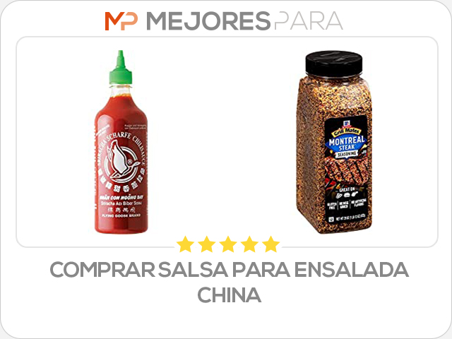 comprar salsa para ensalada china