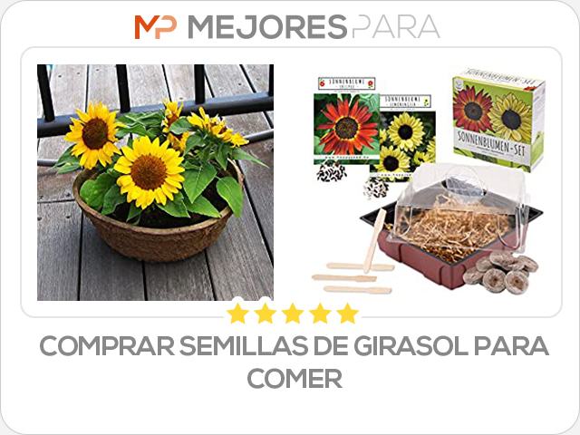 comprar semillas de girasol para comer