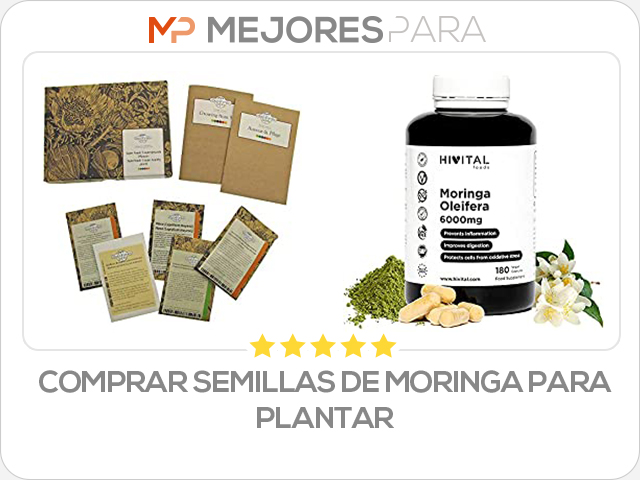 comprar semillas de moringa para plantar