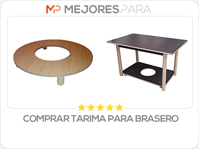 comprar tarima para brasero