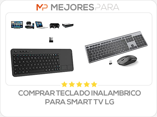 comprar teclado inalambrico para smart tv lg