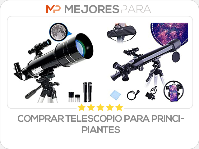 comprar telescopio para principiantes