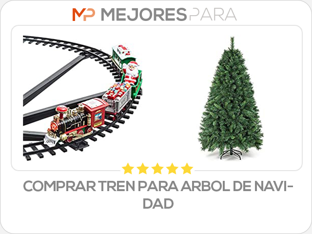 comprar tren para arbol de navidad