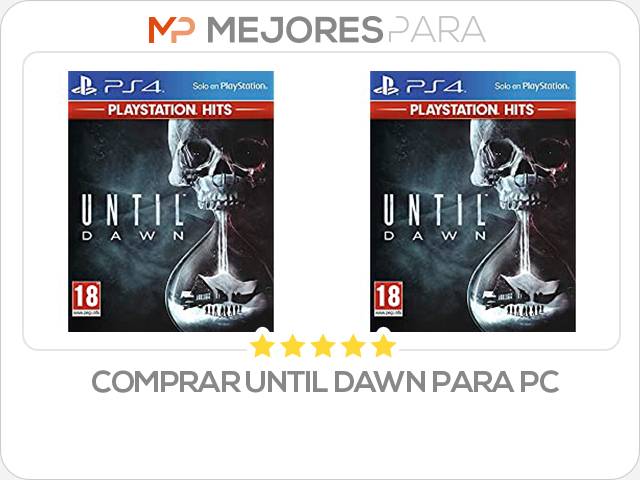 comprar until dawn para pc