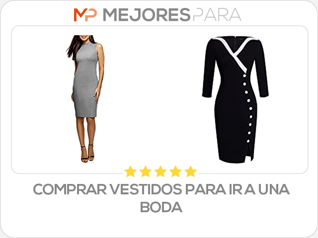 comprar vestidos para ir a una boda