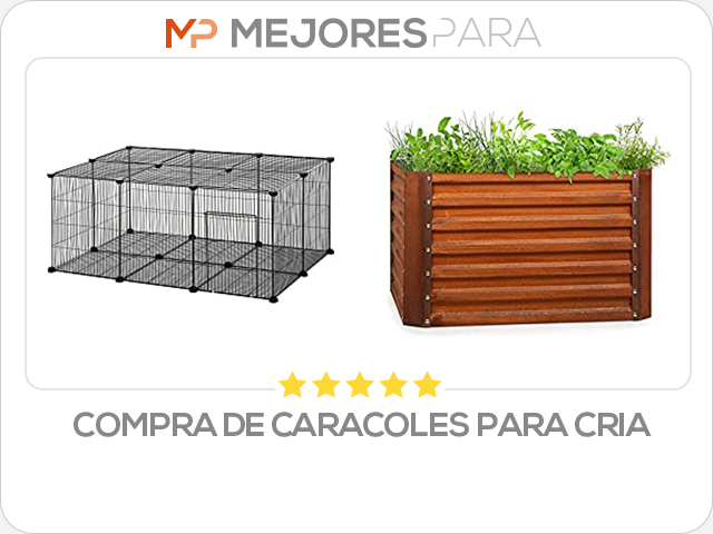 compra de caracoles para cria