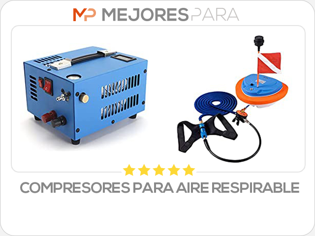 compresores para aire respirable