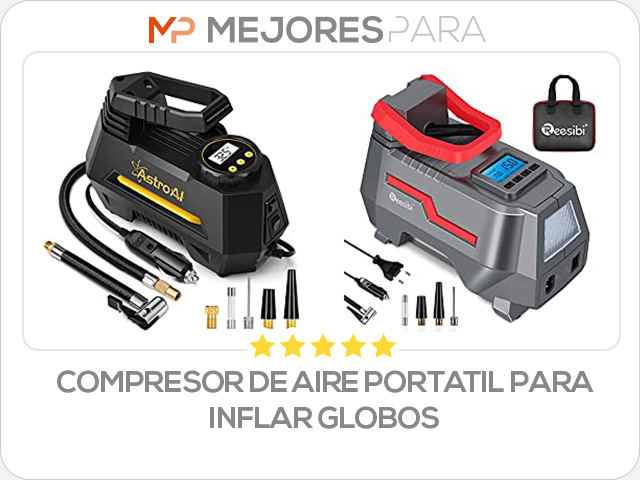 compresor de aire portatil para inflar globos