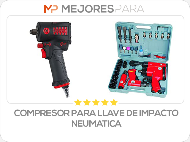 compresor para llave de impacto neumatica