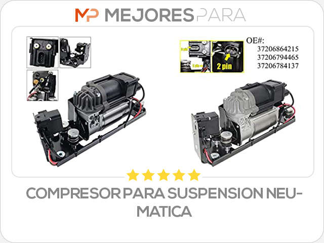 compresor para suspension neumatica