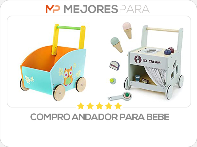 compro andador para bebe