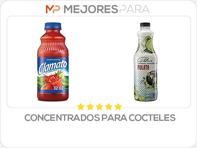 concentrados para cocteles