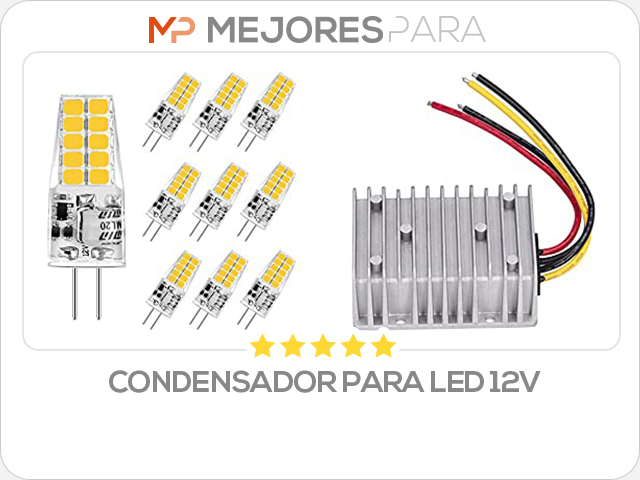 condensador para led 12v