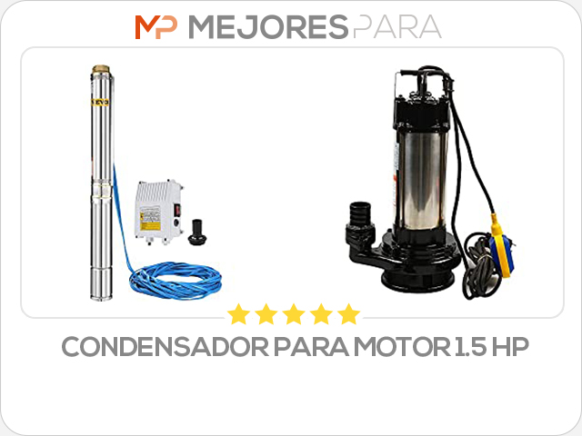 condensador para motor 1.5 hp