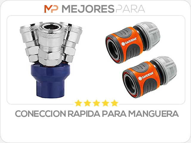 coneccion rapida para manguera