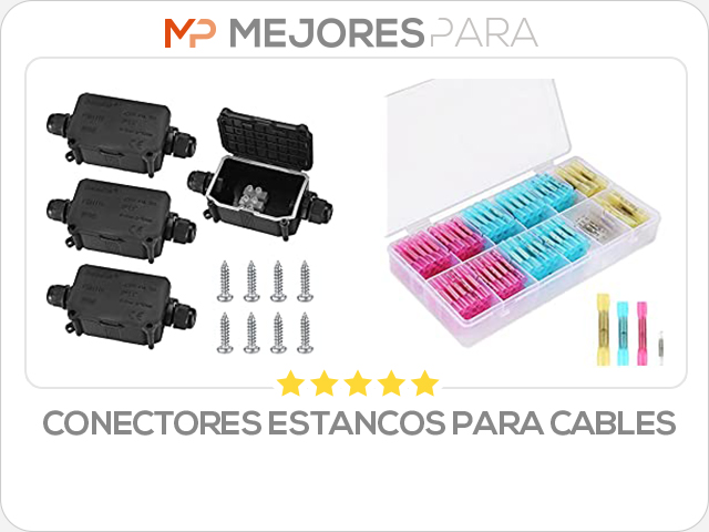 conectores estancos para cables