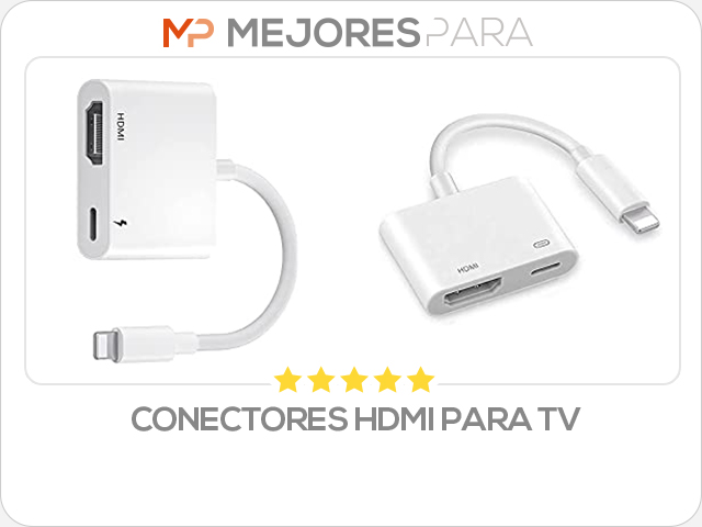 conectores hdmi para tv