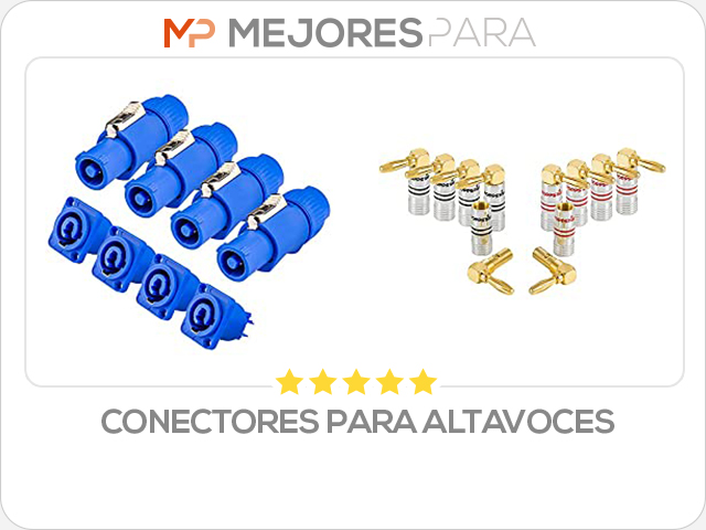 conectores para altavoces