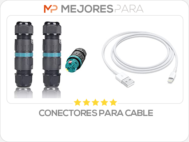 conectores para cable