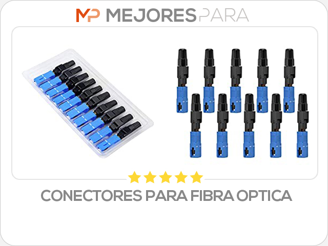 conectores para fibra optica