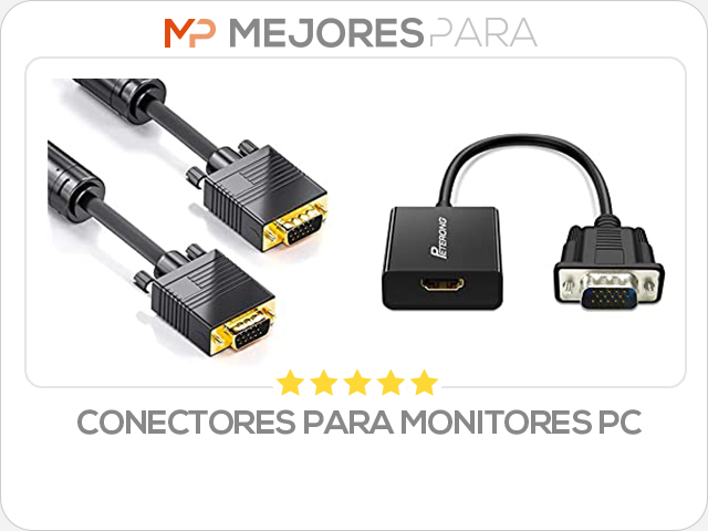 conectores para monitores pc