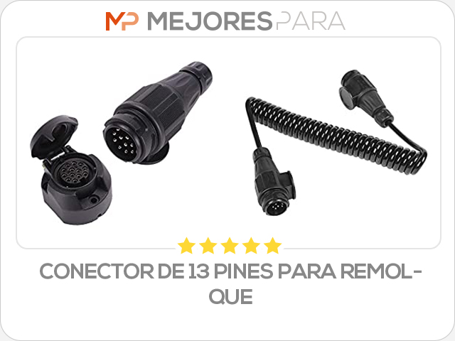 conector de 13 pines para remolque