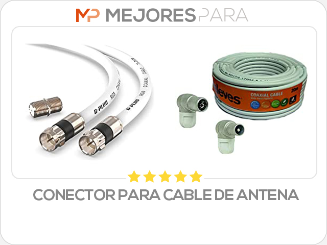 conector para cable de antena