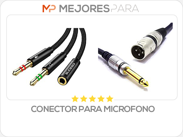 conector para microfono