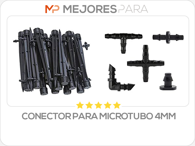 conector para microtubo 4mm