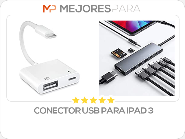 conector usb para ipad 3